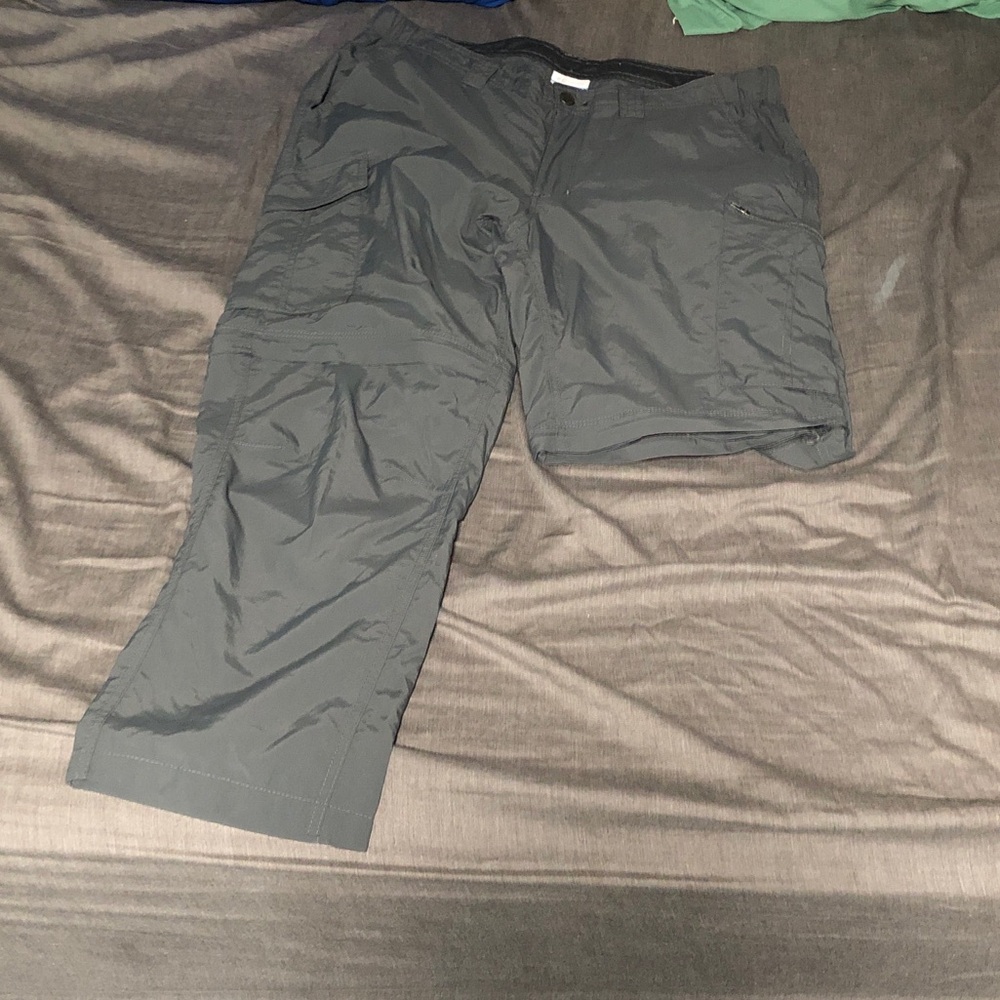 💙 Columbia Men's Cargo Pants that Turn Into Shorts